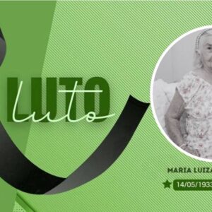 Nota de Pesar: Maria Luiza do Nascimento