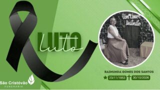 Nota de Pesar: Raimunda Gomes dos Santos