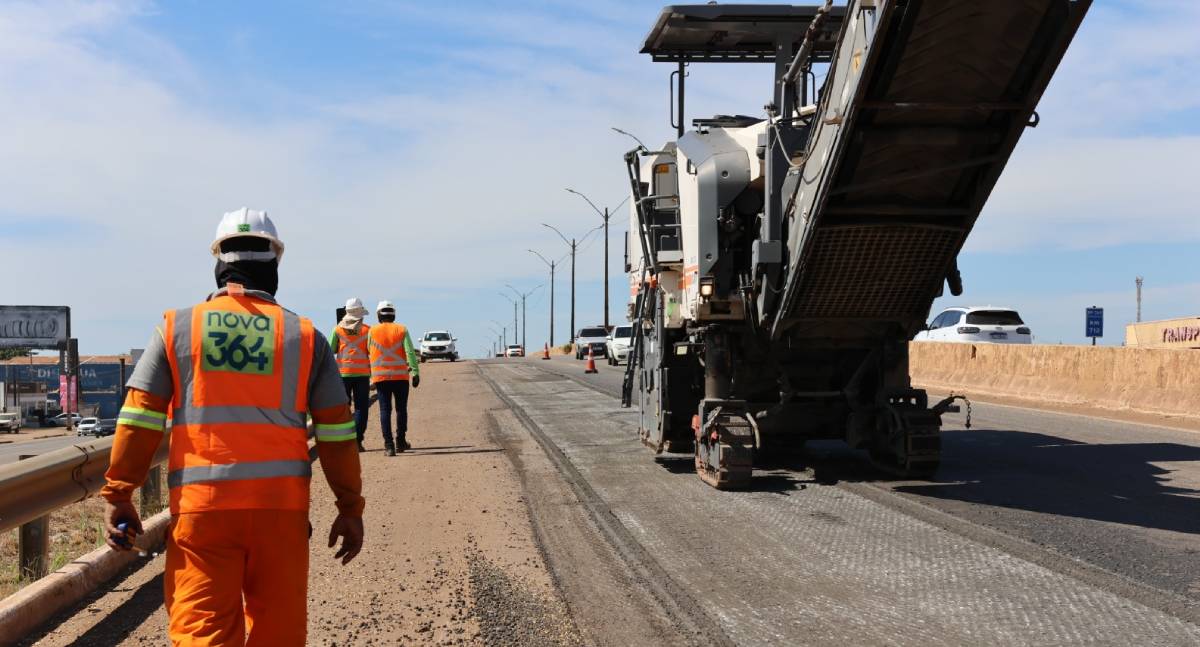 Nova 364 ajusta cronograma de obras durante o feriado de Finados
