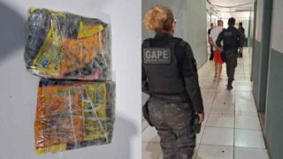 Ocorrência no presídio Urso Panda relata apreensão de material proibido e denúncia entre servidores