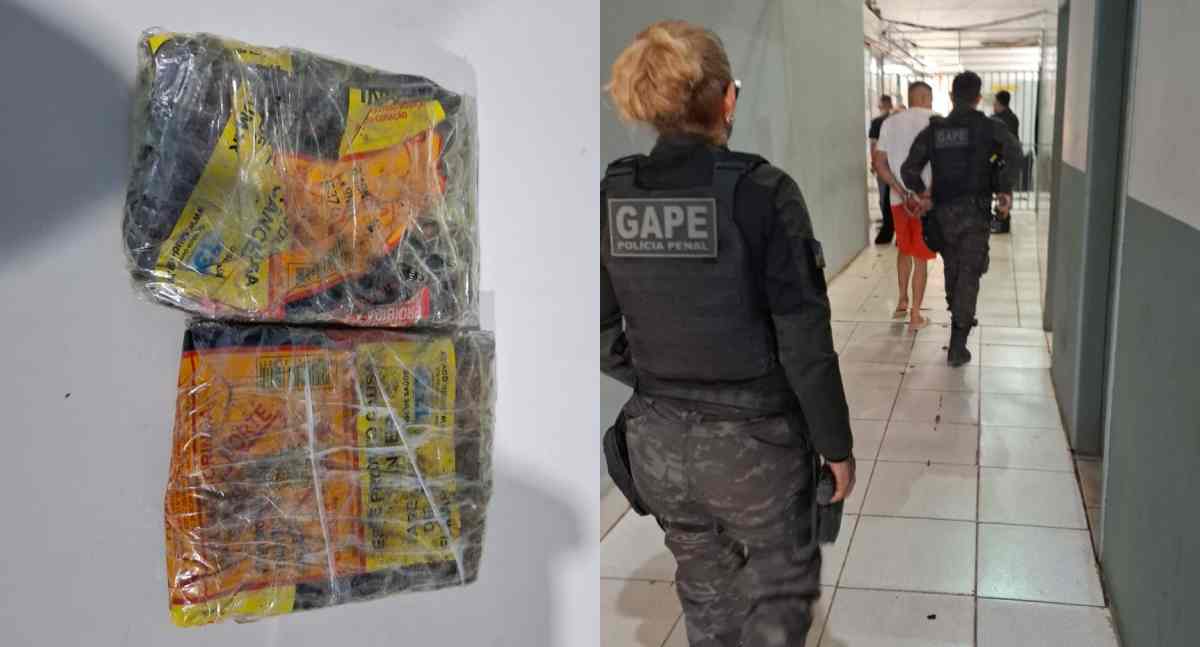 Ocorrência no presídio Urso Panda relata apreensão de material proibido e denúncia entre servidores