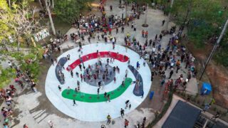 Parque Circuito reabre em Porto Velho com fonte interativa