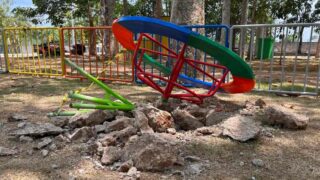 Parque Circuito tem danos e pichações dias após revitalização em Porto Velho