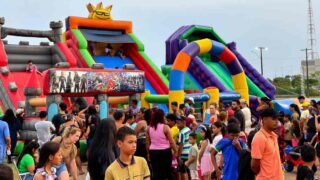 Parque da Cidade reúne famílias no Dia das Crianças