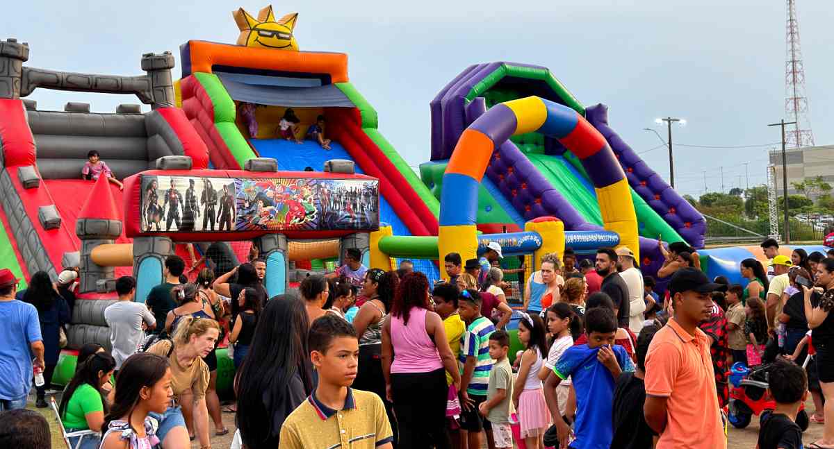 Parque da Cidade reúne famílias no Dia das Crianças