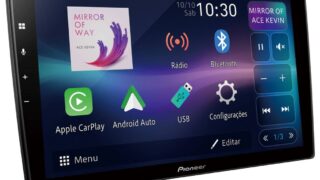 Pioneer apresenta central multimídia de 9 polegadas