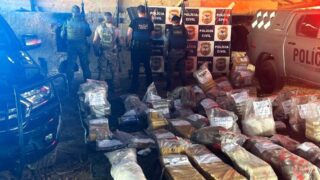 Polícia Civil incinerar mais de meia tonelada de drogas em Nova Mamoré