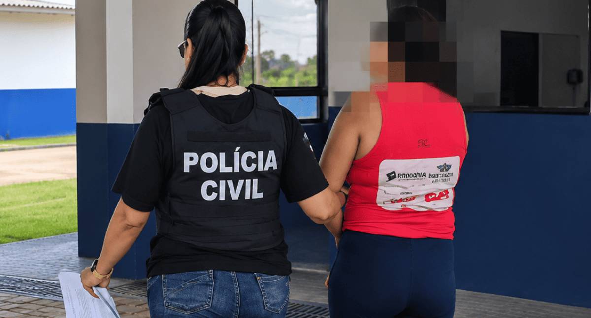 Polícia Civil prende mulher investigada por coação e favorecimento em Porto Velho