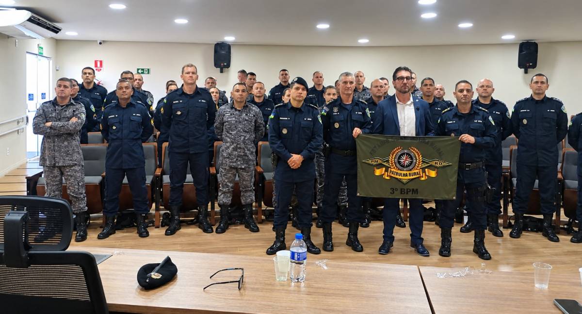 Polícia Militar de Rondônia inicia primeiro estágio de patrulha rural em Vilhena