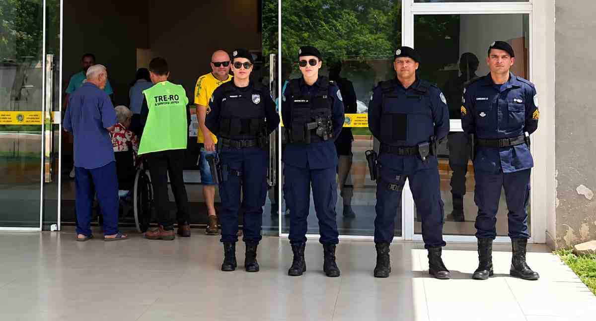 Polícia Militar reforça segurança durante eleições no Cone-Sul de Rondônia