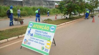 Porto Velho realiza cinco mutirões de limpeza nesta terça-feira