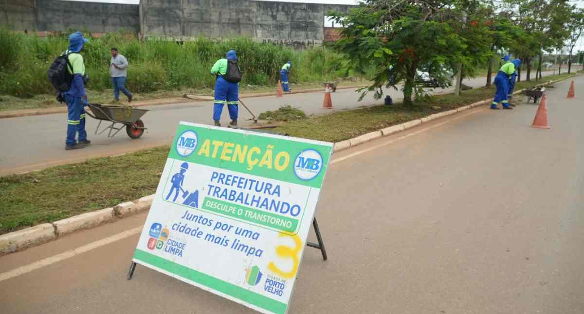 Porto Velho realiza cinco mutirões de limpeza nesta terça-feira