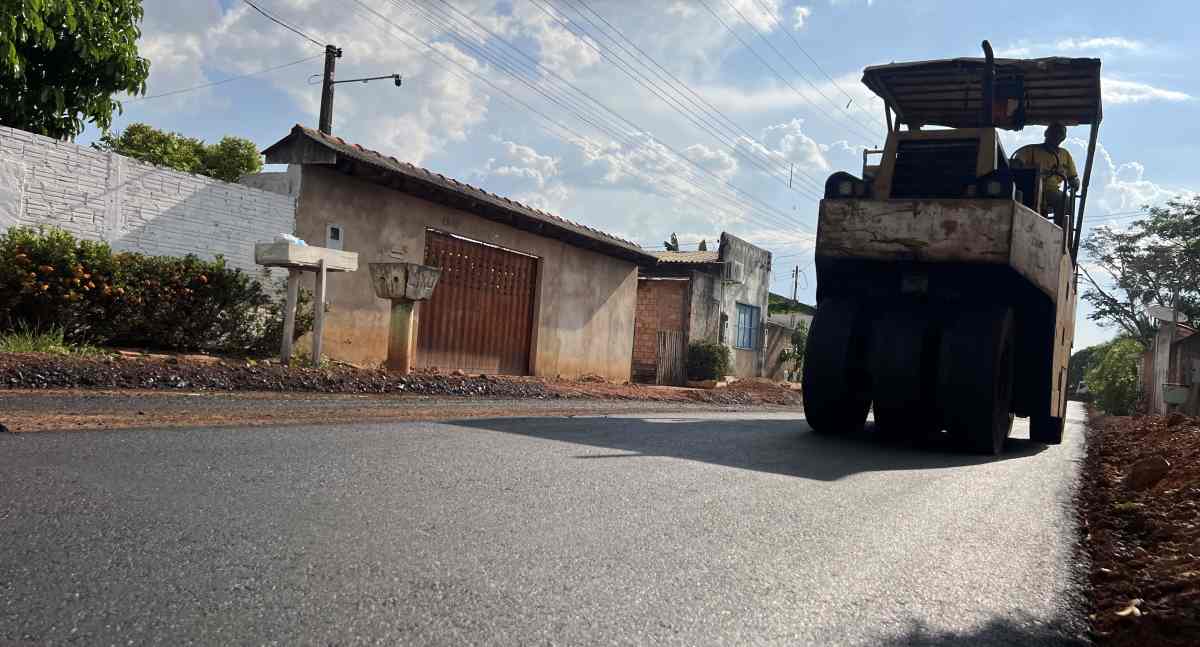 Porto Velho recebe mais de 6 mil metros de pavimentação asfáltica