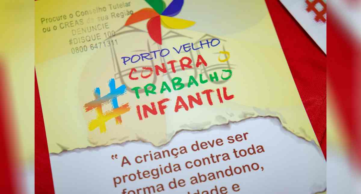 Prefeitura de Porto Velho lança comitê contra trabalho infantil