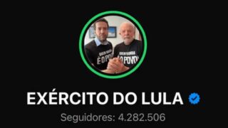 Presidente do TSE autoriza reativação do canal “Exército do Lula” no WhatsApp após registro formal