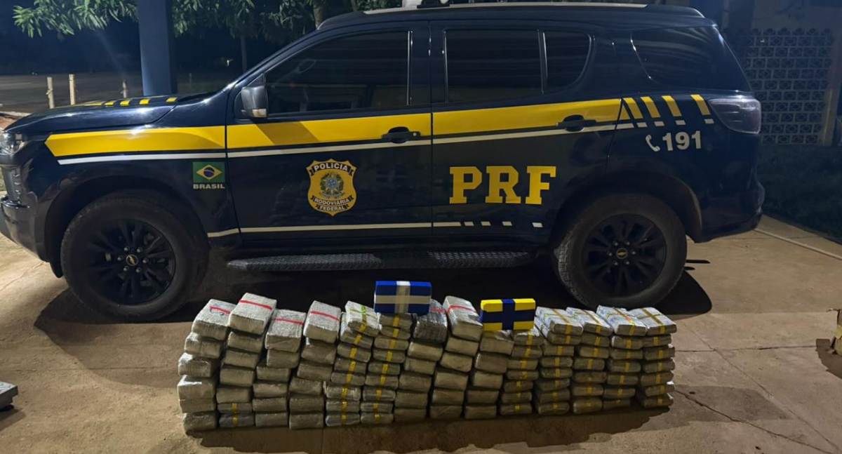 PRF apreende mais de 100 kg de drogas em Porto Velho