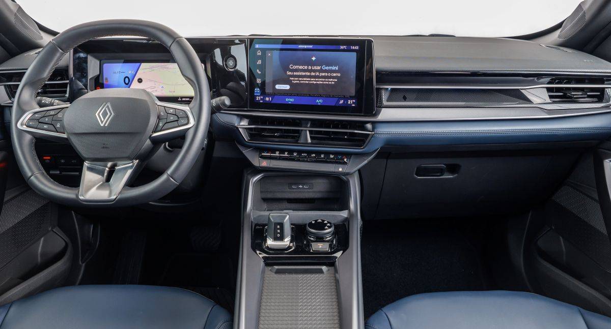 Renault Boreal recebe Google Gemini com comandos por voz