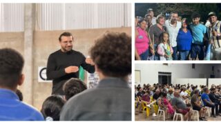 Ribeiro do Sinpol reúne apoiadores em mega reunião no interior de Rondônia