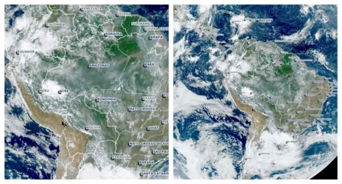 Rondônia pode ter pancadas de chuva e trovoadas neste sábado; Porto Velho e distritos exigem atenção