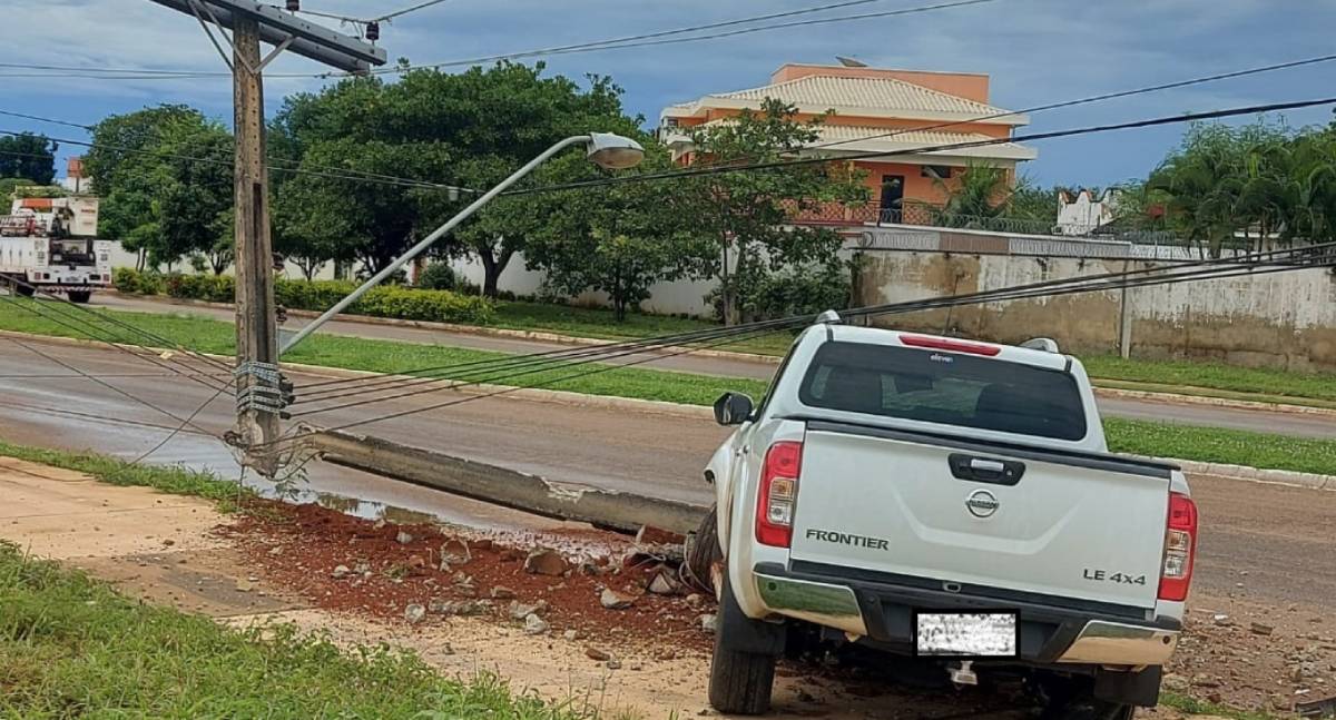 Rondônia registra 115 colisões contra postes em 2026