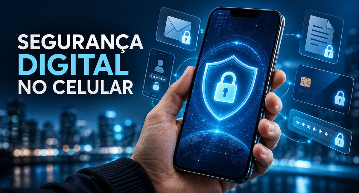 Segurança digital no celular: cuidados simples para proteger dados e dinheiro no dia a dia