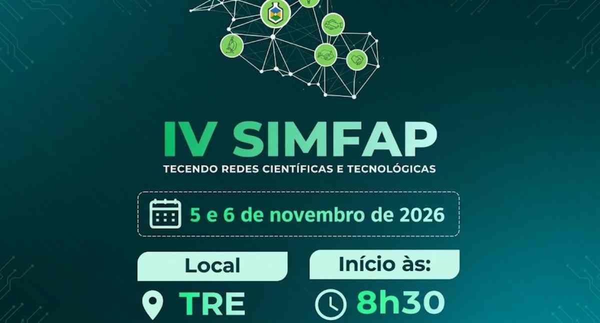 Simfap 2026 terá palestras e apresentações científicas em Porto Velho