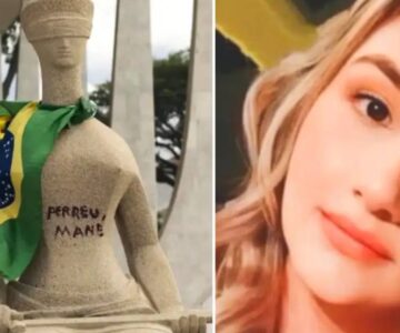 STF concede progressão para o semiaberto a cabeleireira conhecida por pichar estátua com batom
