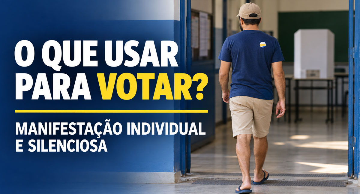 Roupa para votar: saiba o que é permitido na eleição